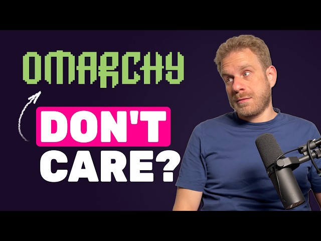 Don't sleep on Omarchy!