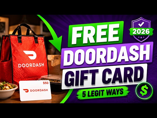 Free DoorDash Gift Card: Legit Ways to Get One in 2026