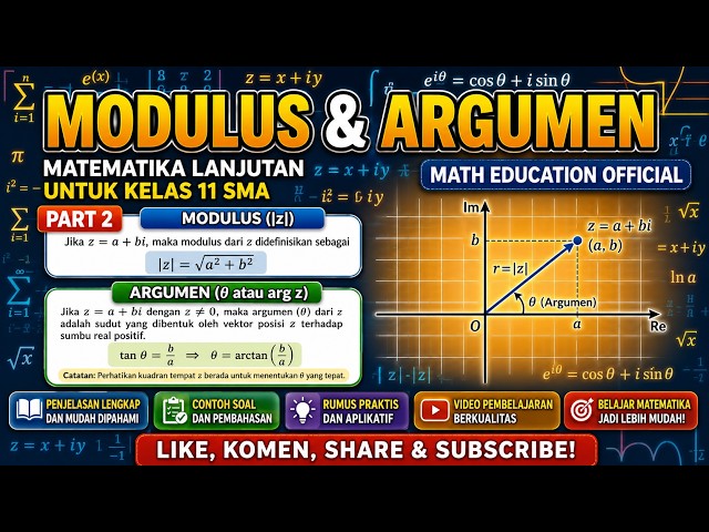 (PART 2) MODULUS AND ARGUMENT