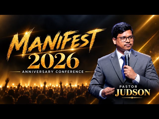 Manifest 2026  | Sep 17th 2026  | Pastor JUDSON
