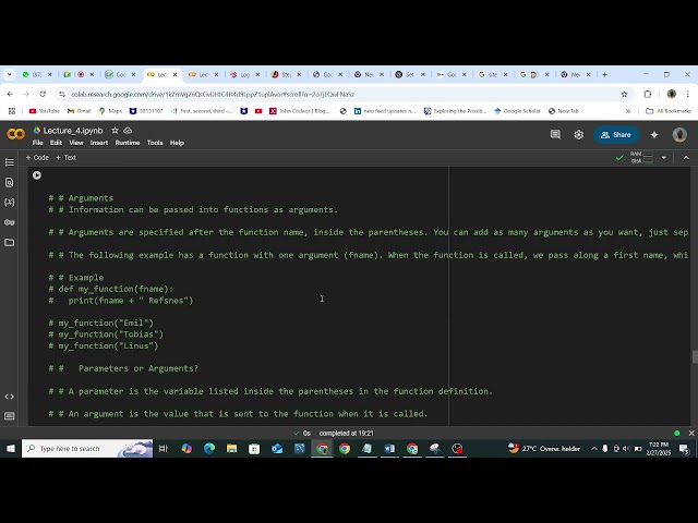 For Loop and Function in Python