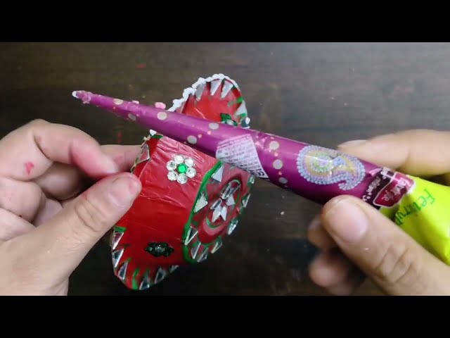 Turn Simple Materials into a Stunning Indian Art Wind Chime! 🌟 Easy DIY Home Decor Tutorial #craft