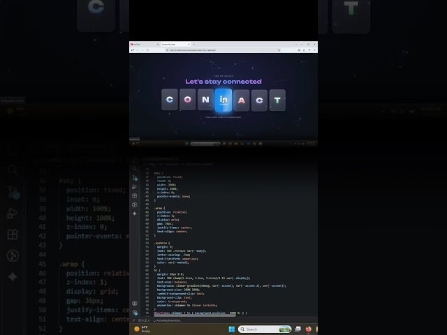 This Social Media Card Animation Is 🔥 | 3D Flip + Glow Effects #HTML #CSS #JavaScript #webdesign