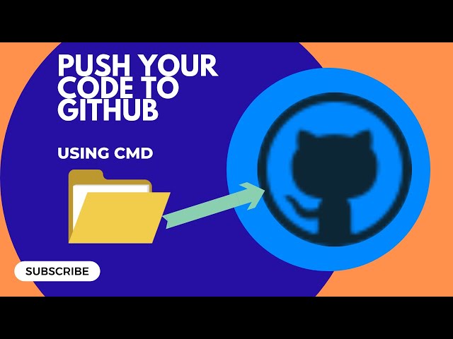 Push Your Code To Github Using CMD | Guthub Tutorial