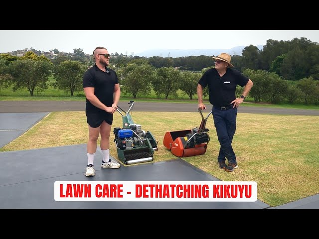 Dethatching The Lawn With Liam | Astill Design Extra
