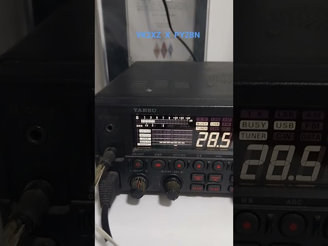 VK2XZ X PY2BN.