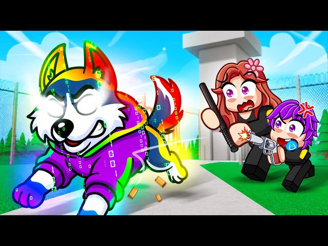 I Became an OP DOG in Roblox Escape The Dog Pound...