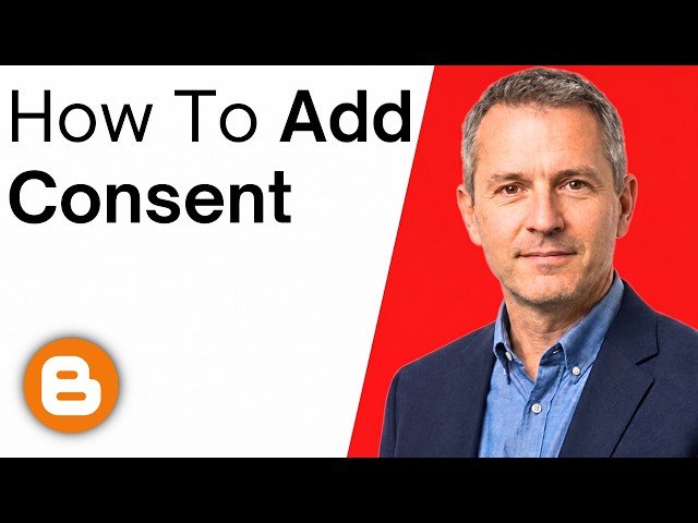 How To Add Cookie Consent To Blogger