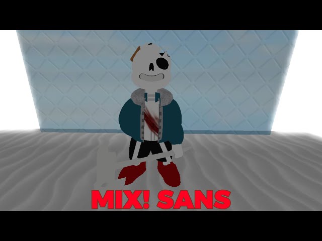 Mix sans - Infected sans! (roblox)