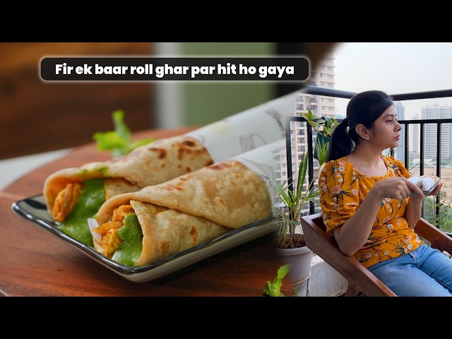 ये भी अब बार बार बनेगा 😁 Juicy Paneer Wrap & Chutney Recipe