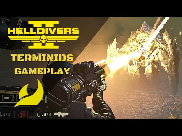 HELLDIVER Vs TERMINIDS in #helldivers2 | Helldiver 2 CINEMATIC Combat GAMEPLAY 36