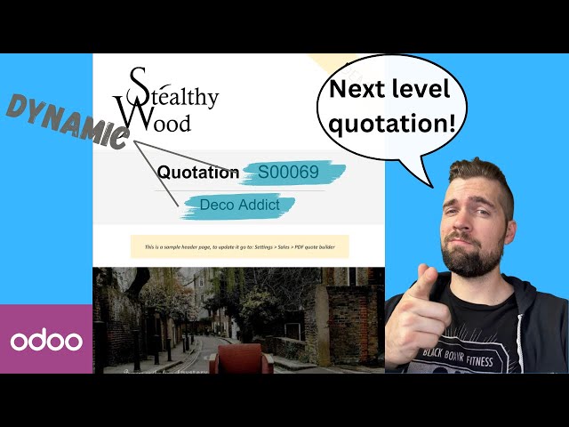 Make Beautiful Dynamic Quotations with PDF Quote Builder in ODOO