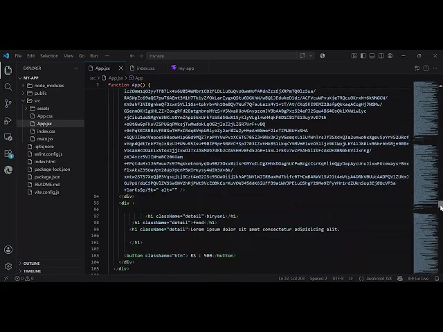 REACT WEB UI