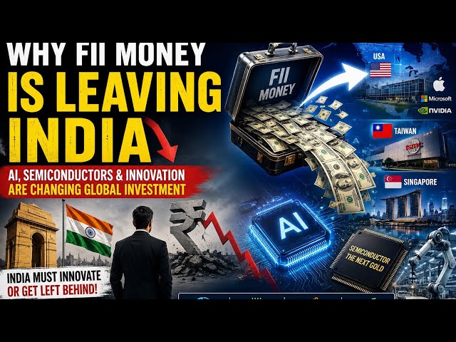 AI Revolution vs India? Why Global Investors Are Shifting Their Money