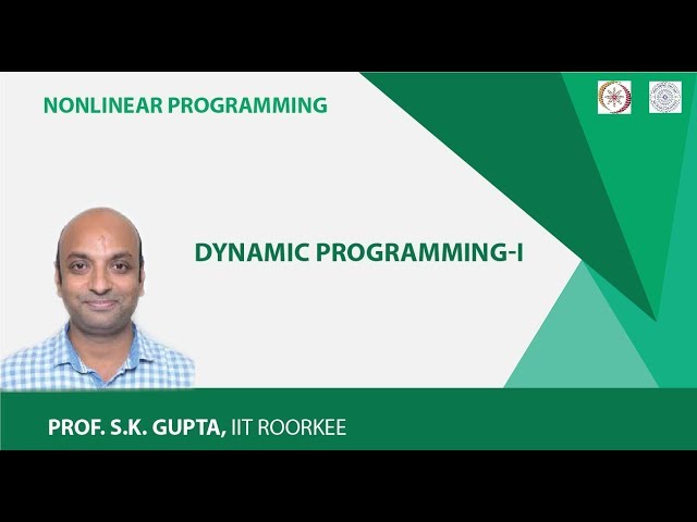 Dynamic Programming-I