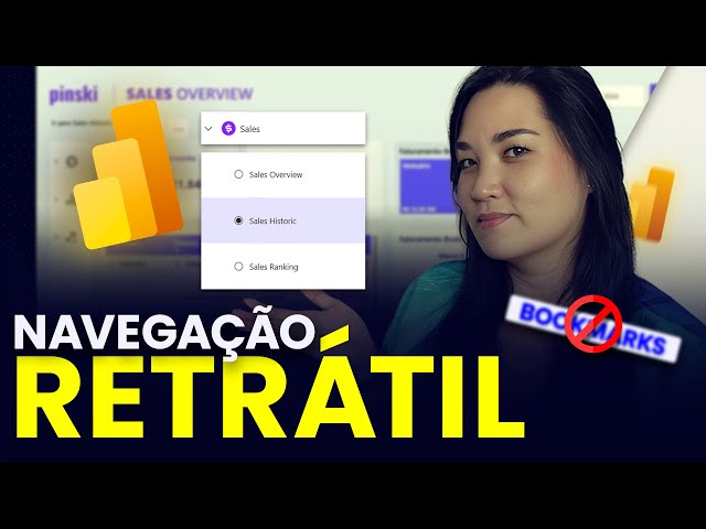 How to Create a Modern Collapsible Menu in Power BI (Without Bookmarks)