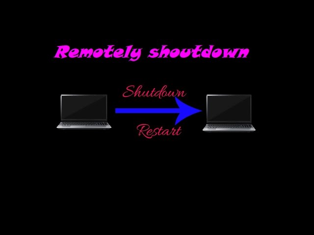 Shutdown PC from any location