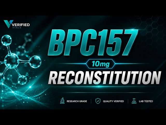 BPC157 10mg Reconstitution