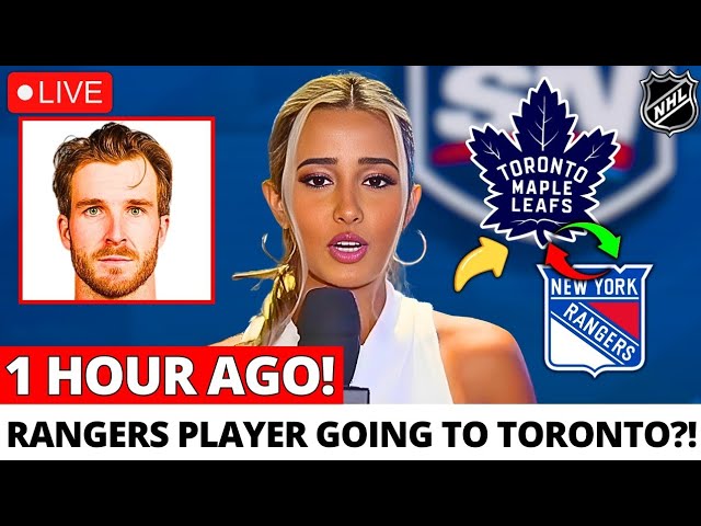 🏒🔥 New York Rangers and Leafs Making a MAJOR TRADE Involving a RIGHT WING! Is this deal perfect?