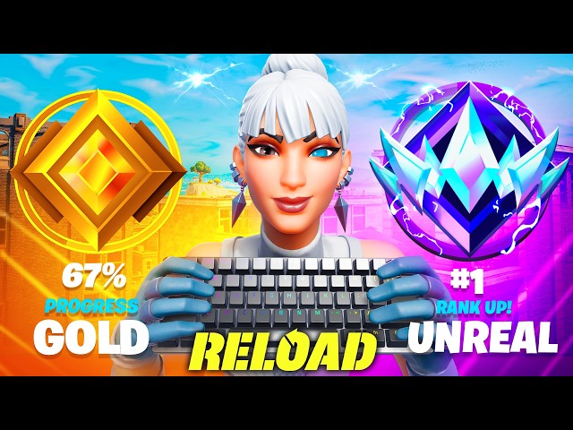 Gold to Unreal Ranked Speedrun.. (Fortnite Reload)