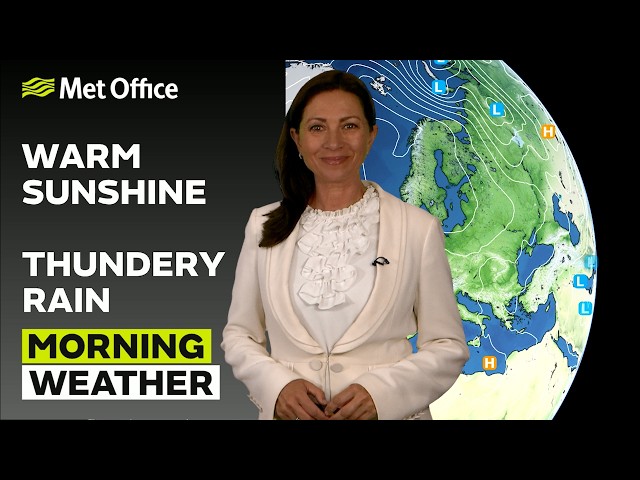 26/08/2026 - Heavy downpours for some - Morning Weather Forecast UK - Met Office Weather