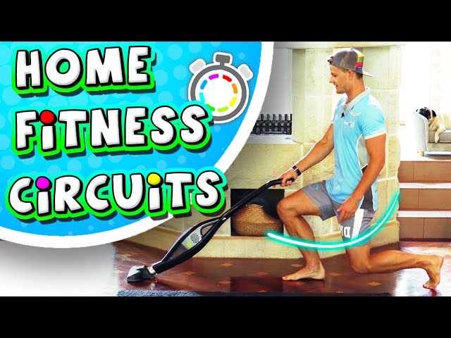 Home fitness circuit exercises for P.E (for children & adults)