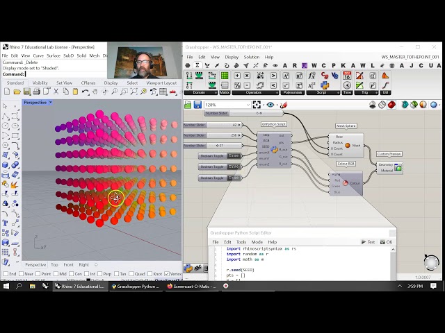 GHPYTHON SCRIPTING: TO THE POINT AND BEYOND - 3D ARRAY OF POINTS_008