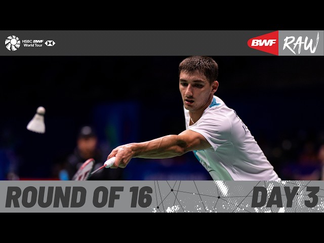 LI-NING China Masters 2026 | Day 3 | Court 3 | Round of 16