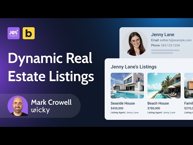 Building Dynamic Real Estate Listings with Bricks + JetEngine