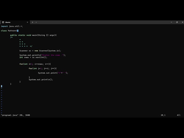 Java Pattern Programs 🔥 | Master Patterns in Java #shorts