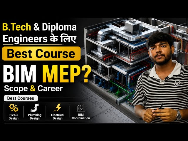 Master BIM MEP Design from Scratch | Industry-Level Course for Beginners & Professionals 