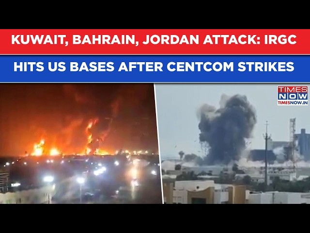 Kuwait, Bahrain, Jordan Attack: IRGC Hits US Bases As CENTCOM Completes Fresh Wave Of Strikes