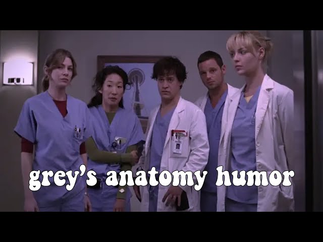 greys anatomy humor | funniest moments