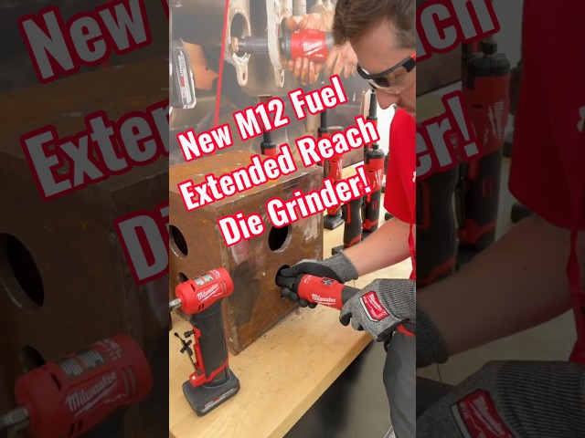 New Milwaukee M12 Fuel straight die grinders | Milwaukee Pipeline 2026