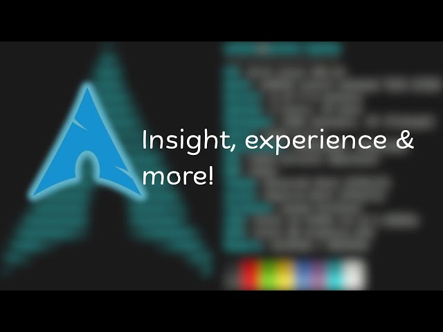 Arch linux - Is it really for you?