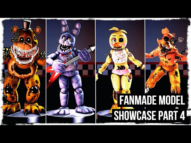 [FNAF/SFM] Fanmade Model Showcase PART 4