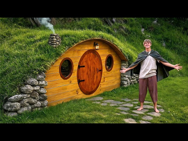 I Built a REAL Hobbit House in New Zealand