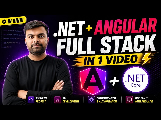 Full Stack 2026: .NET 10 API & Angular 21 CRUD Tutorial | C# 14, Best Practices & Web Dev Roadmap