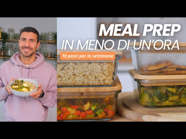 Meal Prep: 10 Healthy Meals in 1 Hour 🕒 | Quick Weekday Recipes