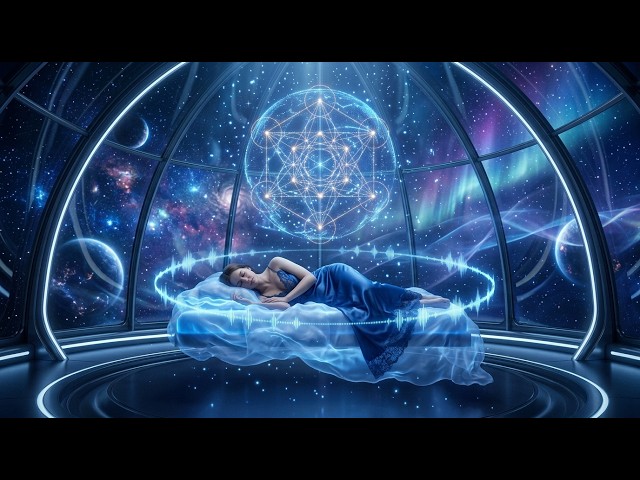 432Hz + 528Hz | Fall Into Deep Sleep in 5 Minutes | Heal Damage In The Body and Spirit