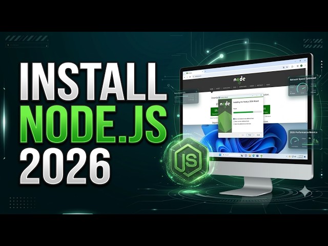 How to Download and Install Node.js on Windows 11 (Step-by-Step Guide)