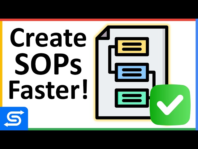 How to Write an SOP in 9 Minutes (Standard Operating Procedure)