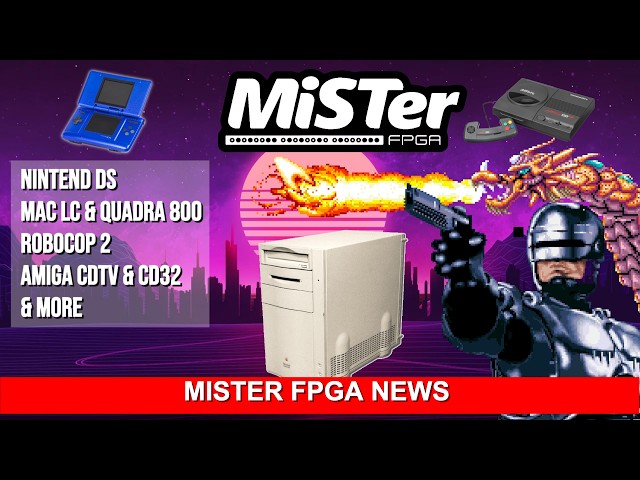 MiSTer FPGA News - Taito F3, DVD Discs, Computer Cores & More