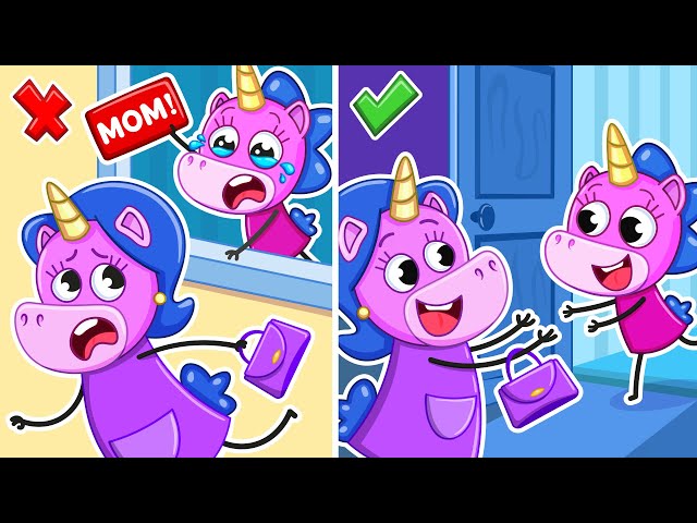 Where is My Mommy?! | When Mom is Away & More Educational Kids Stories | Teeny Mimi