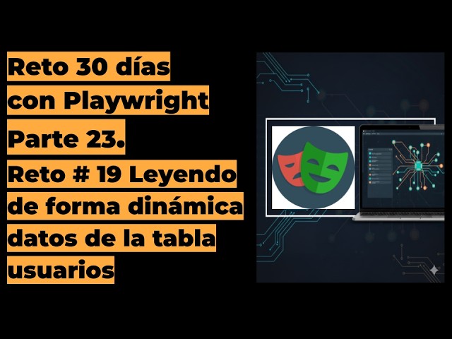 🚀 Reto Automatiza en 30 Días con Playwright | Día 19: Leyendo el employee name de forma dinámica