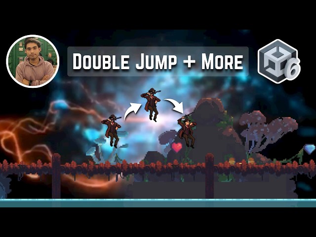 Learn How to Make Player Double Triple Jump in Unity - Beginner Unity Tutorial