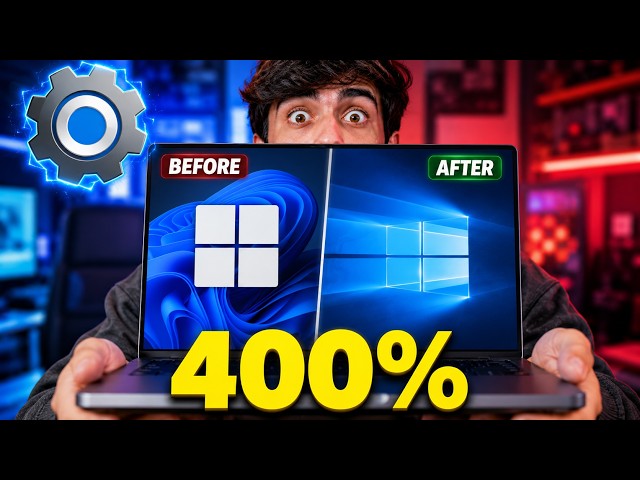 how to optimize Windows 11/10 for Gaming (Easy method)