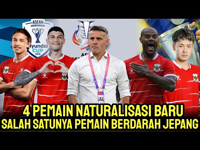 PSSI MOVING FAST! 4 New Naturalized Players for the Indonesian National Team, The National Team i...