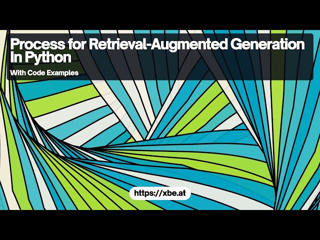 RETrospective on Retrieval Augmented Generation with Python: A Practical Example