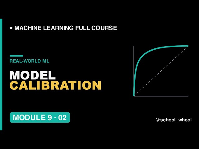 M9L2: Model Calibration Predicted Probabilities Can Lie | Machine Learning course #ai #datascience